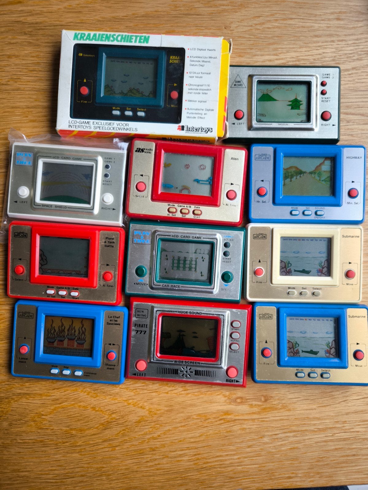 Lcd quartz computerspelletjes, vintage handheld games, Ophalen of Verzenden, Gebruikt, Overige modellen