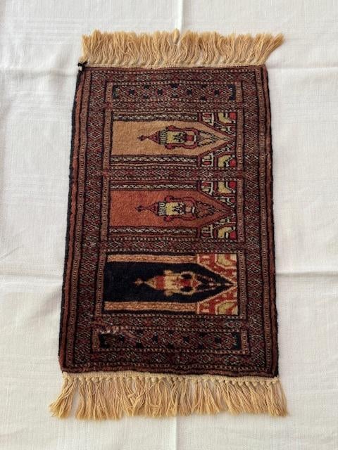 Perzisch kleed, Minder dan 50 cm, Blauw, Minder dan 50 cm, Ophalen of Verzenden
