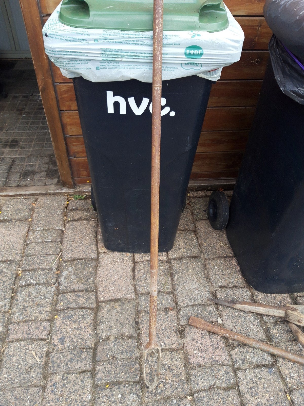 Oude grondboor / palenboor, Ophalen of Verzenden, Gebruikt, Overige typen, Overige merken