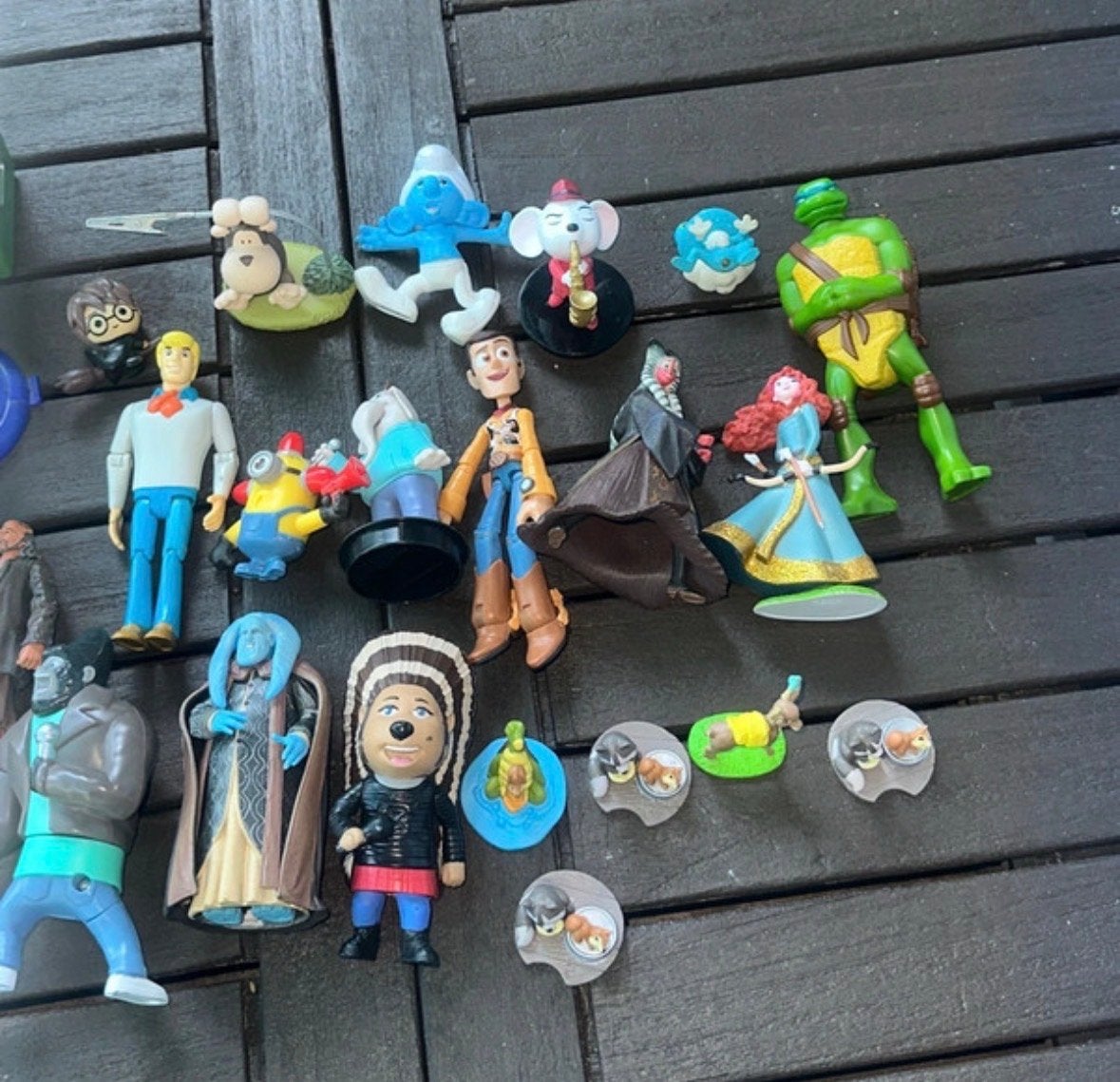 Grote collectie diverse speelfiguren en McDonald's speeltjes, Ophalen of Verzenden, Gebruikt
