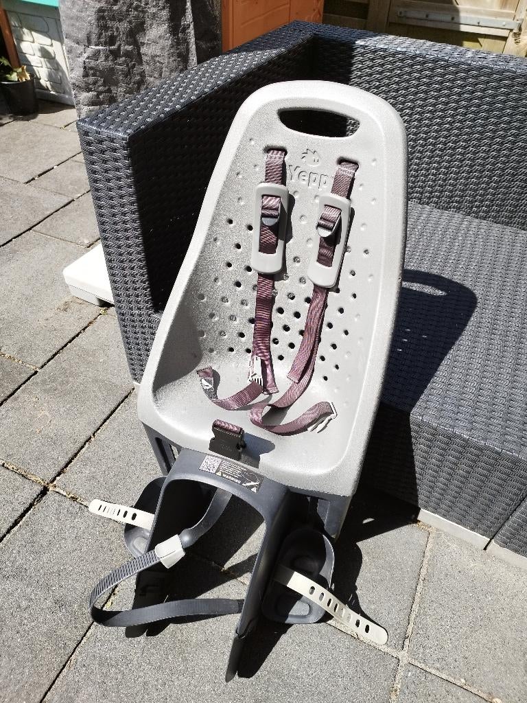 Yepp maxi fietsstoeltje met bagagedrageradaptor, Ophalen, Achterzitje, Yepp, 9 t/m 18 kg