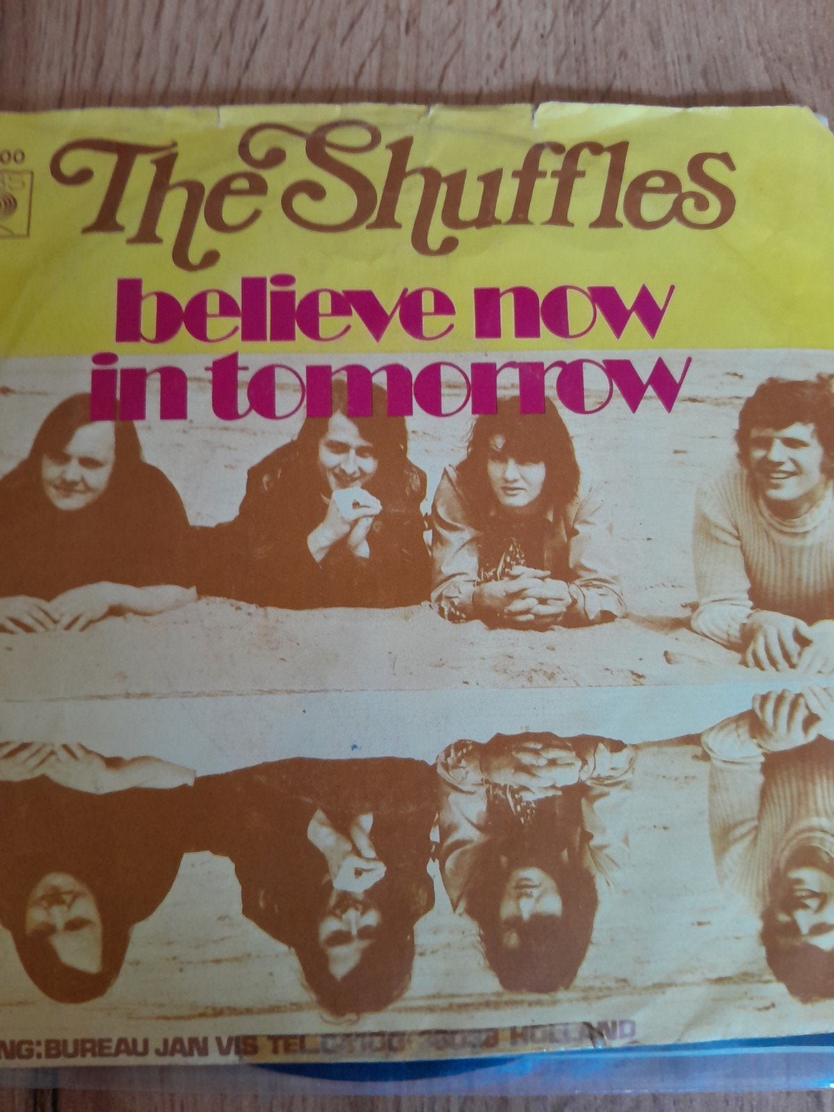 the shuffles 7inch believe now in tomorrow, Ophalen of Verzenden, Zo goed als nieuw, Pop