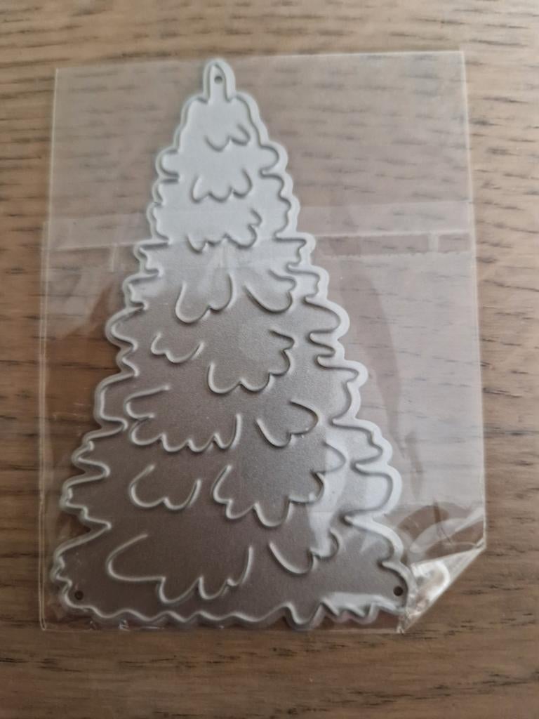 Snijmal Kerstboom - Perfect voor Kerstkaarten en Decoratie, Hobby en Vrije tijd, Kaarten | Zelf maken, Ophalen of Verzenden, Nieuw