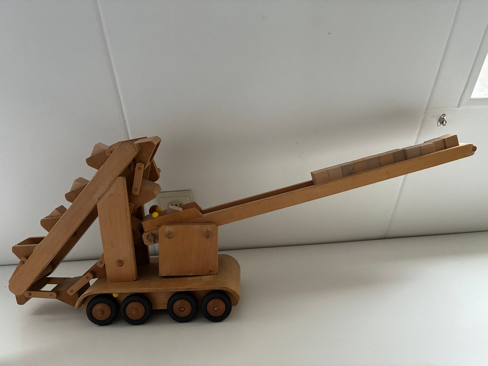 Vintage jakobsladder van Friedrich Fröbel Werdau, Ophalen