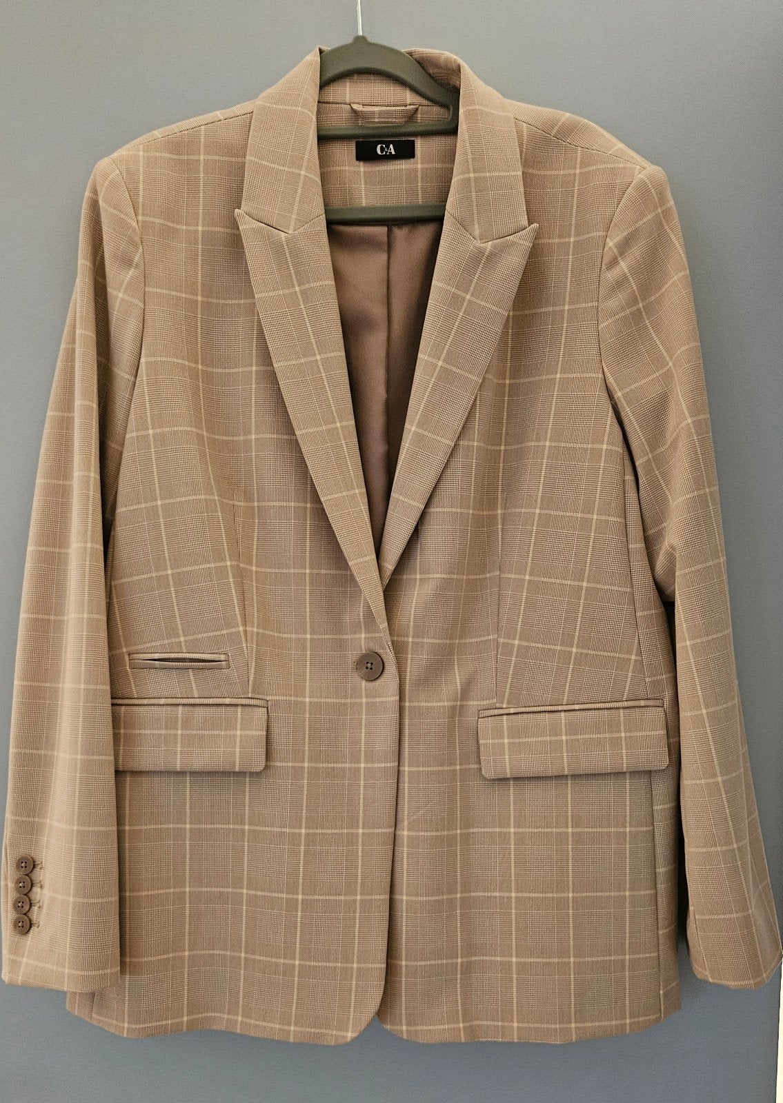 Blazer met ruit c&a maat 44 nieuw, Ophalen, Nieuw, Maat 42/44 (L)