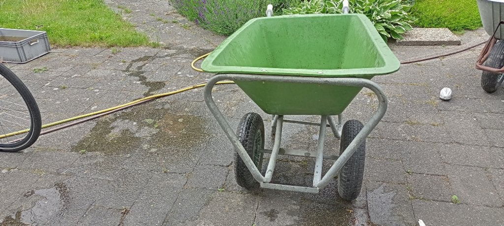 kruiwagen met 2 voorwielen 160 liter, Tuin en Terras, Kruiwagens, Ophalen, Gebruikt, Handmatig, Tweewielig