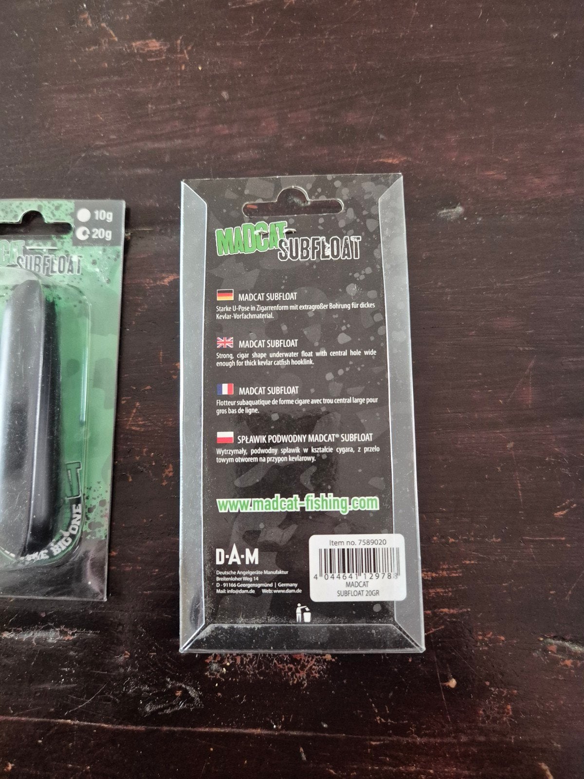 3x Madcat. Subfloat. 20g. nieuwe., Dam, Subfloat, Nieuw, Ophalen of Verzenden