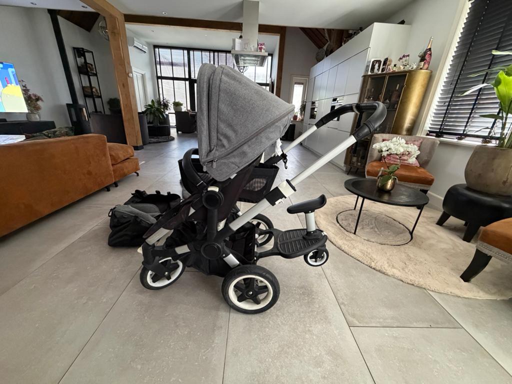 Bugaboo Donkey kinderwagen - Compleet pakket, Kinderwagen, Gebruikt, Ophalen of Verzenden, Duowagen