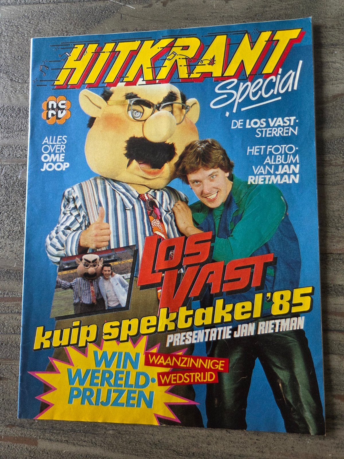 Hitkrant Special: Los Vast Spektakel '85 - Jan Rietman, Ophalen of Verzenden, Gelezen, Muziek, Film of Tv
