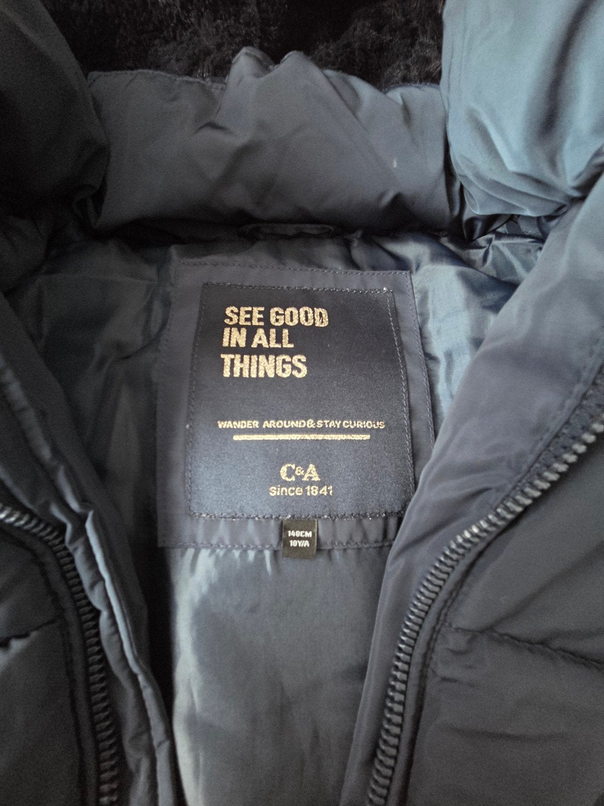 Winterjas, Kleding | Heren, Ophalen, Blauw, Overige maten, C&A