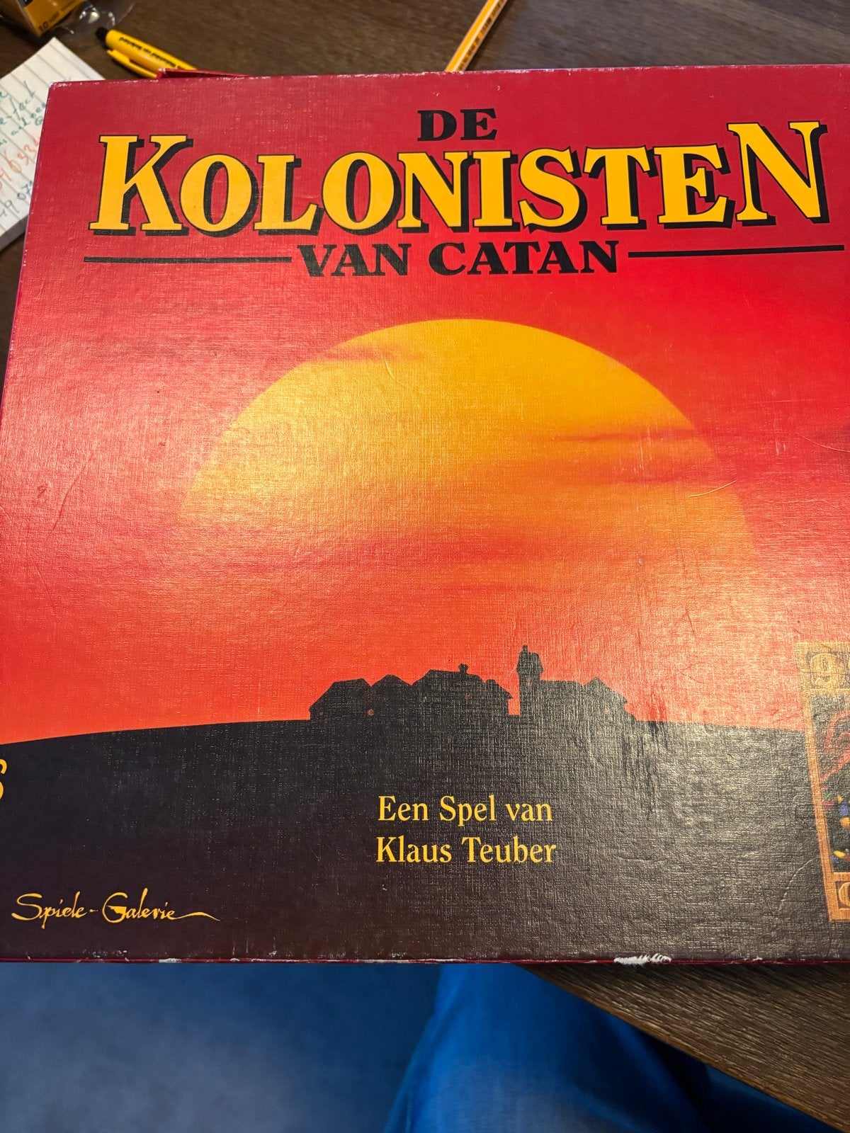 Kolonisten van Catan 1e uitgave (999 Games Weesp), Drie of vier spelers, Ophalen of Verzenden, Gebruikt