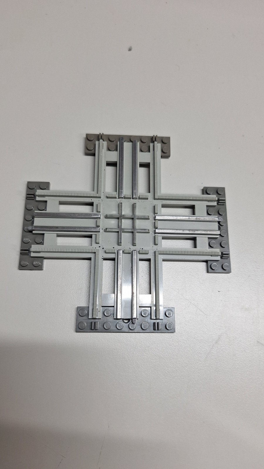 12 volt lego trein baan kruising, Ophalen of Verzenden, Gebruikt