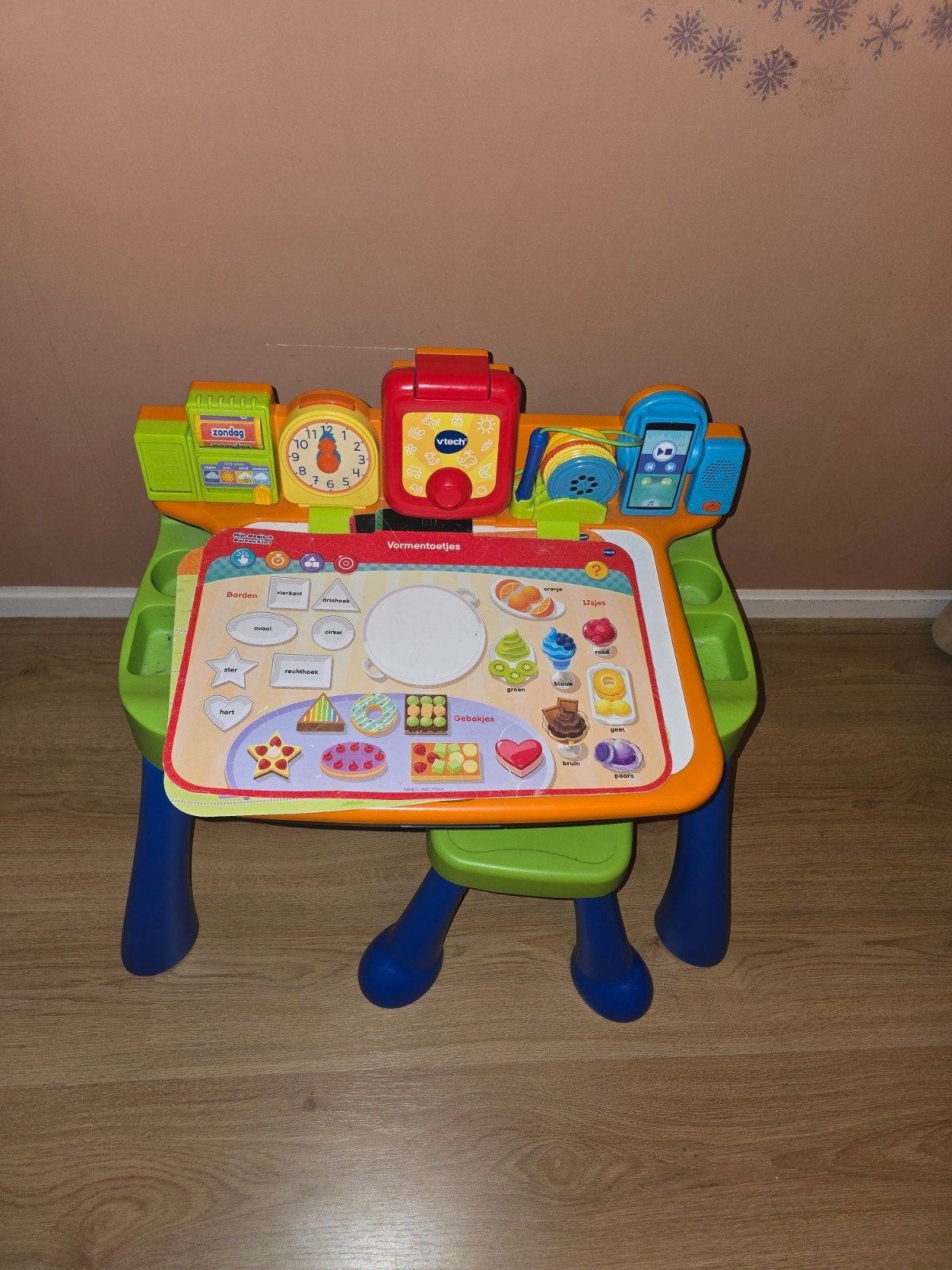 VTech Interactieve Speeltafel - Vormen en Kleuren, Ophalen, Gebruikt, Knutselen