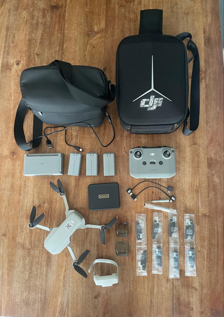 Complete DJI mini 4k, Ophalen, Cameradrone, 15 tot 30 minuten, Zo goed als nieuw