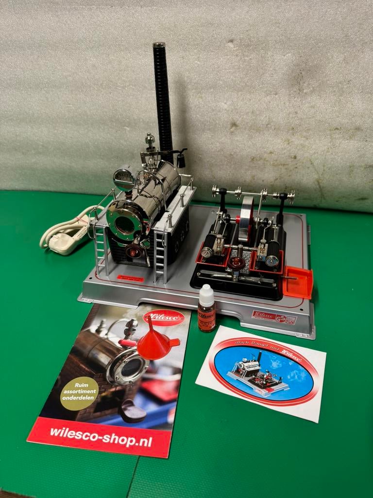 Stoommachine Wilesco D222, Ophalen of Verzenden, Zo goed als nieuw, Groter dan 1:32