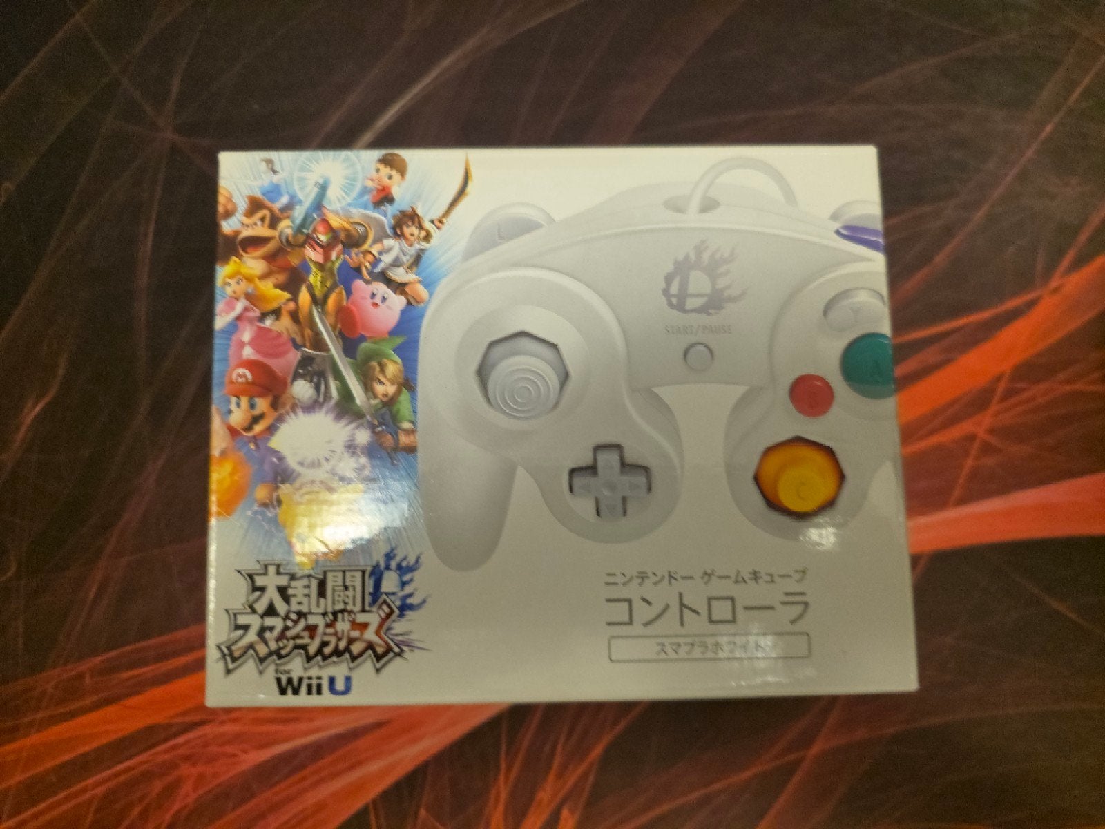 GameCube Controller - Smash U White/Black, Ophalen of Verzenden, Zo goed als nieuw, Met 1 controller