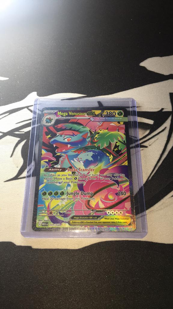 Mega venusaur ex, Ophalen of Verzenden, Zo goed als nieuw