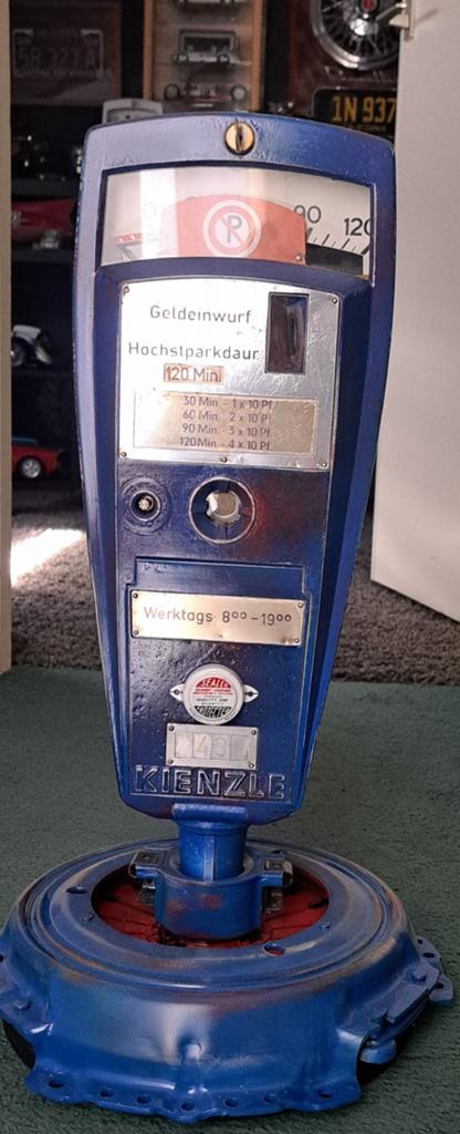 Unieke Vintage Kienzle Parkeermeter op Drukgroep, Antiek en Kunst, Ophalen