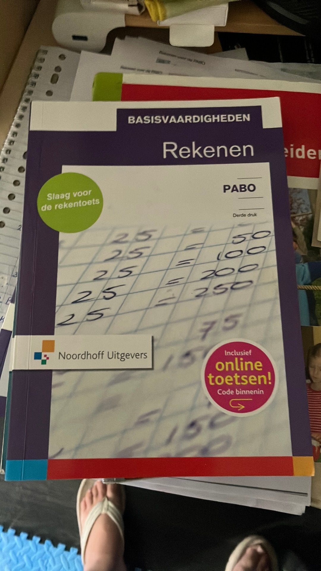 Basisvaardigheden rekenen voor de Pabo, Boeken, Ophalen, Zo goed als nieuw