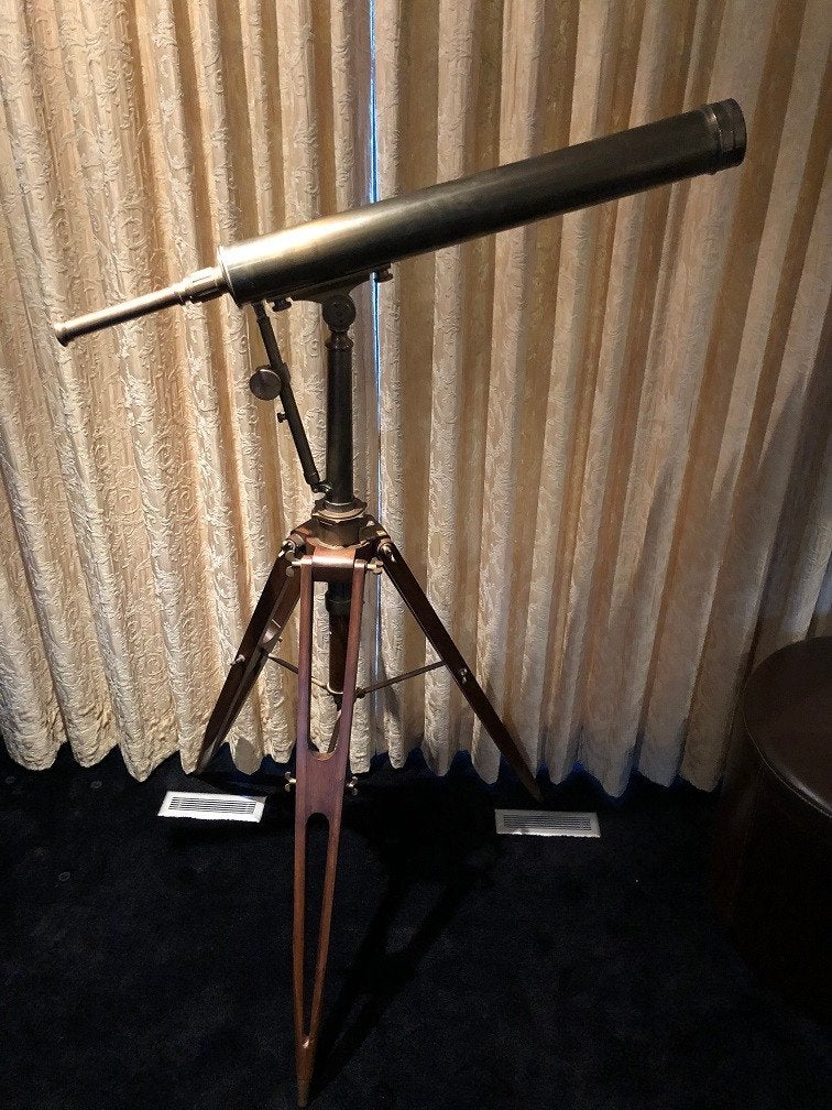 Eichholtz GROTE TELESCOOP - TELESCOPE van 3000 EUR Flamant, Ophalen, Meerkleurig, Eichholtz, Delfweg 52 Noordwijkerhout