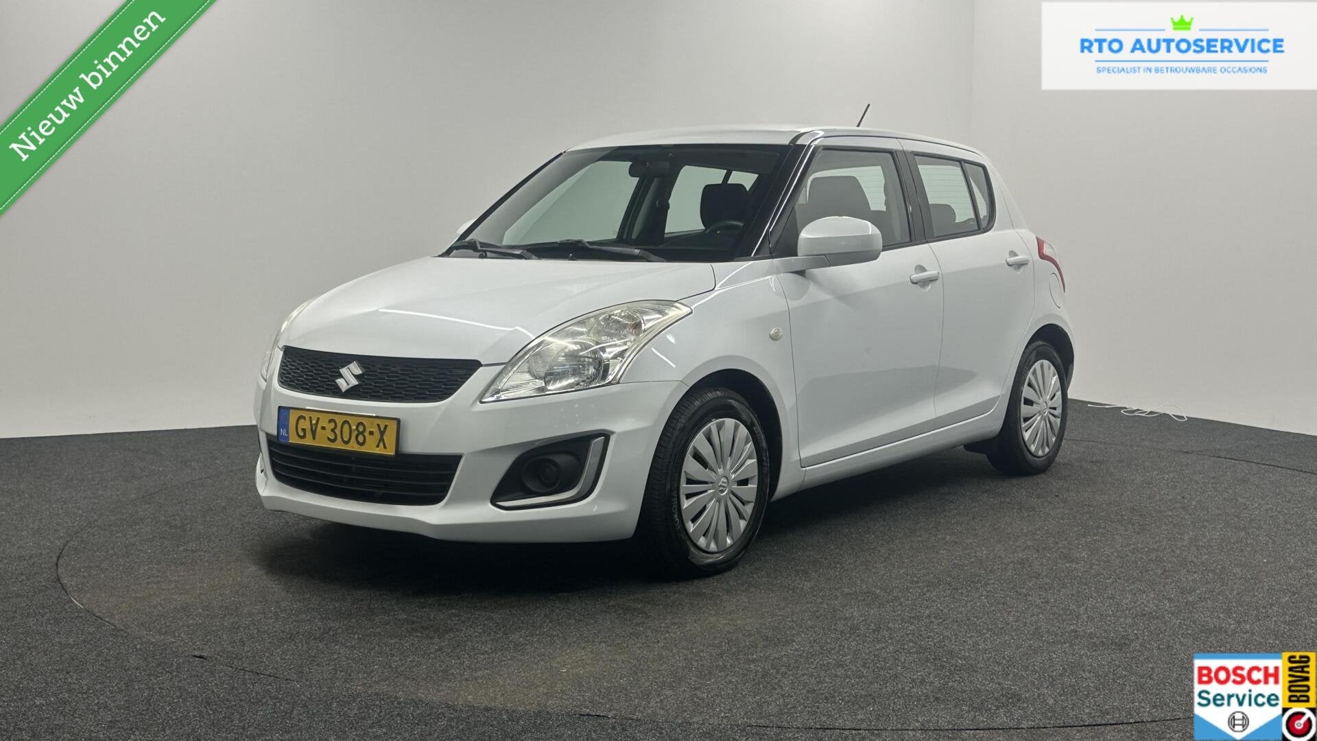Suzuki Swift 1.2 Comfort EASSS AIRCO 5 DEURS 90000 KM., Euro 5, Stof, Gebruikt, 4 cilinders