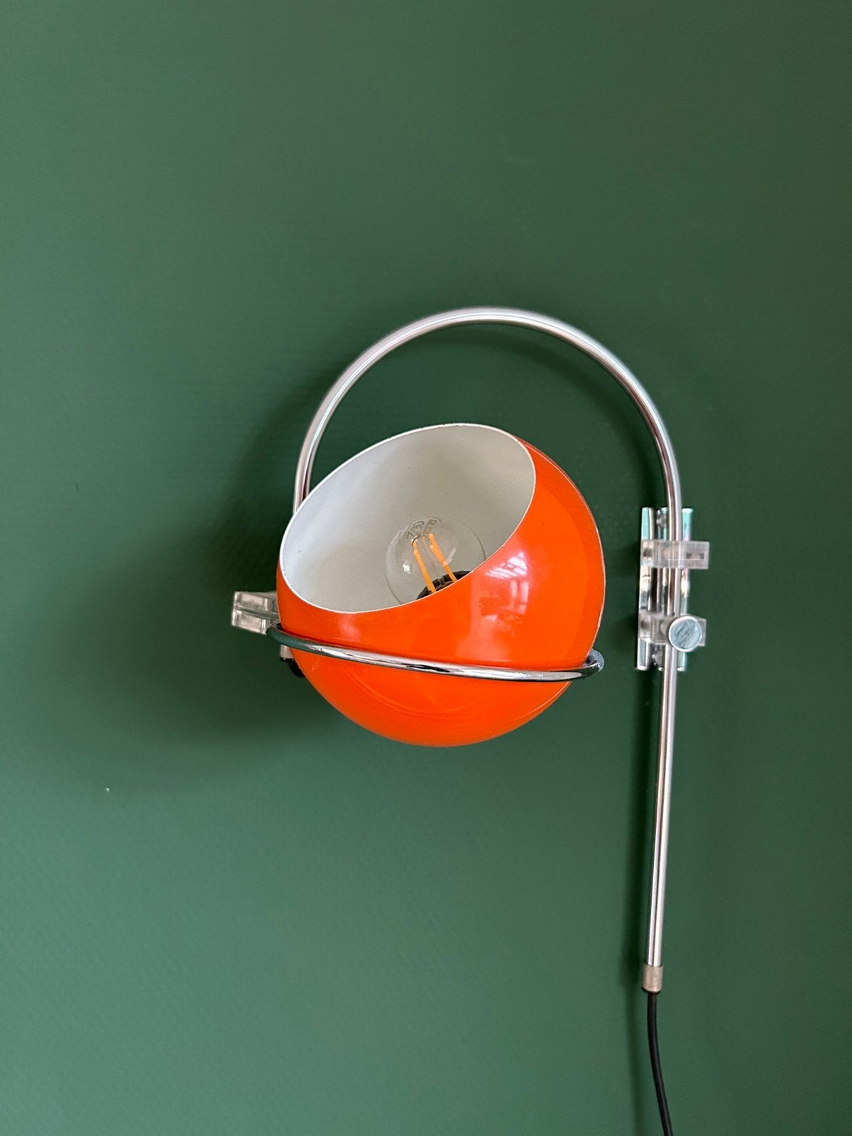 Gepo oogballamp set oranje, Gebruikt, Gepo, Ophalen of Verzenden, Metaal