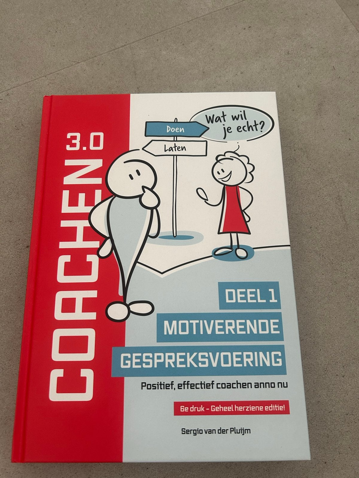 Coachen 3.0: Motiverende Gespreksvoering - Sergio van der Pl, Ophalen of Verzenden, Zo goed als nieuw