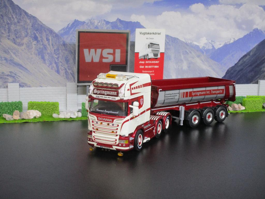 Wsi 01-2401 Scania Streamline Topline , Springmann, Hobby en Vrije tijd, Modelauto's | 1:50, Ophalen, Nieuw, Bus of Vrachtwagen