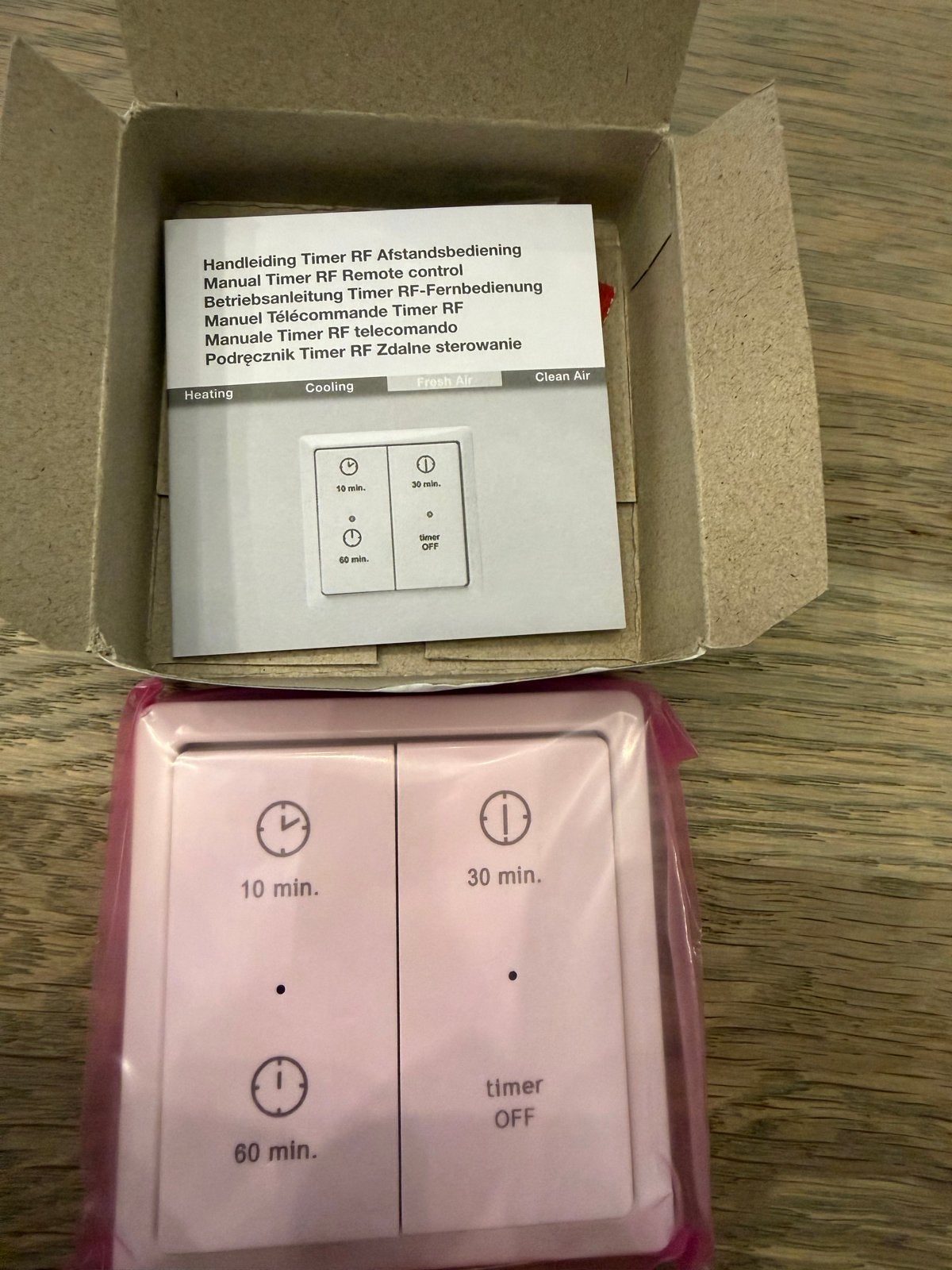 Zehnder TMR-SNS-CO2 Timer RF Afstandsbediening Nieuw, Ophalen of Verzenden, Nieuw