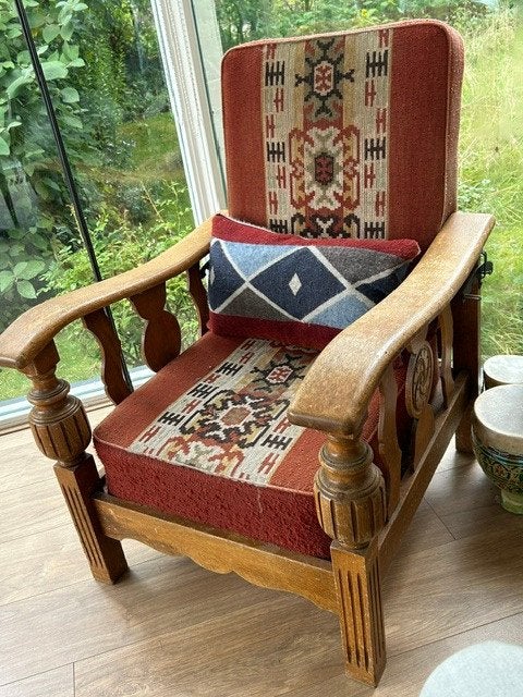 originele rookstoel, Ophalen, Gebruikt, Eén, Retro