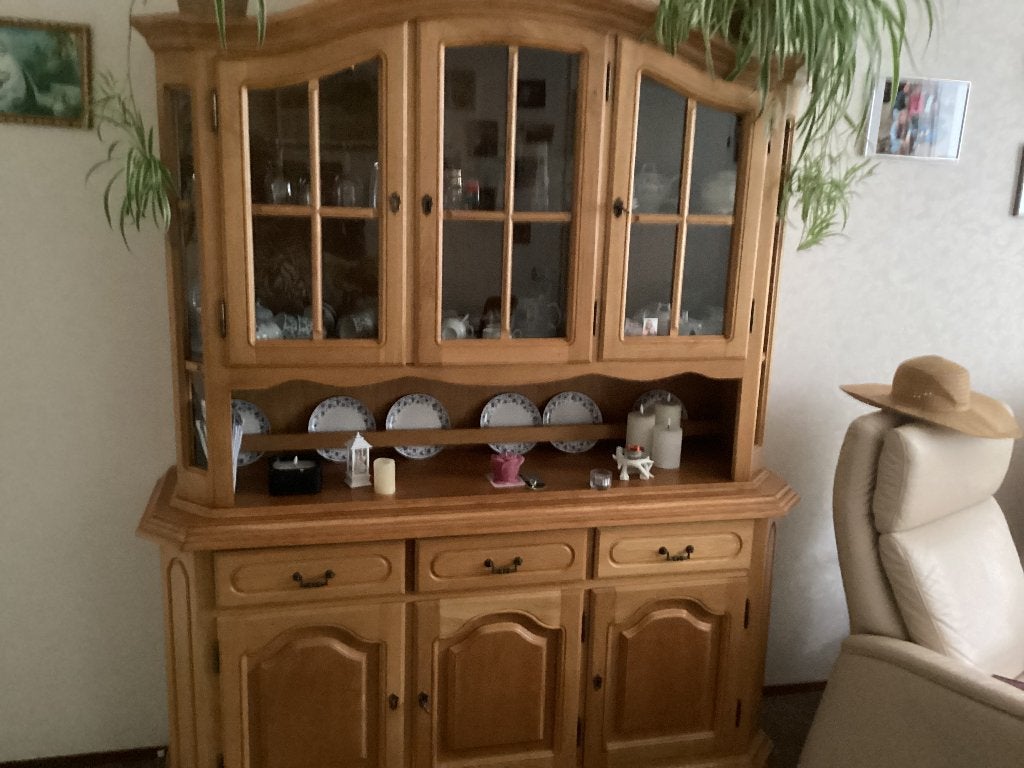 Prachtige wandkast, Huis en Inrichting, Kasten | Wandmeubels, Ophalen, Gebruikt, Met deur(en), 200 cm of meer