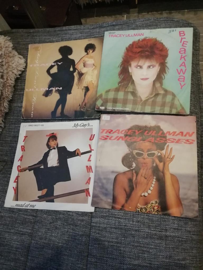 Tracy Ullman 7 inch singles, Ophalen of Verzenden, Zo goed als nieuw, Overige formaten