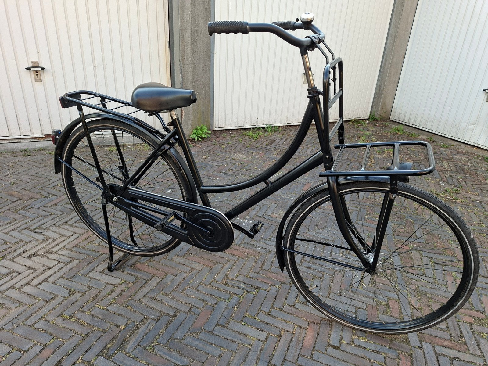 Stevige Omafiets transportfiiets, Fietsen en Brommers, Fietsen | Dames | Omafietsen, 53 tot 56 cm, Ophalen, Gebruikt, Terugtraprem