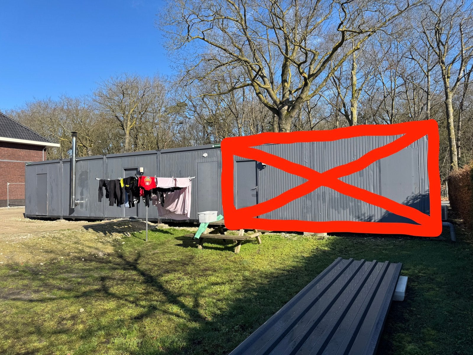 Woonunit 72 m2 (4 containers), Ophalen, Zo goed als nieuw