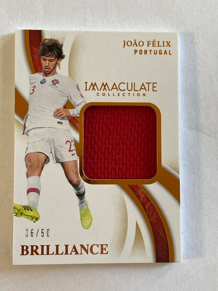 Joao Felix Immaculate Collection Brilliance 06/50 patch, Ophalen of Verzenden, Zo goed als nieuw