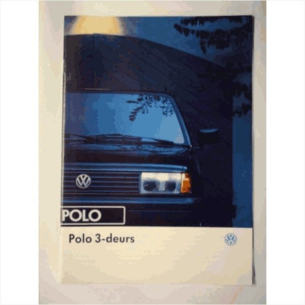 Volkswagen Polo Brochure 1993 #2 Nederlands, Ophalen of Verzenden, Gelezen, Volkswagen