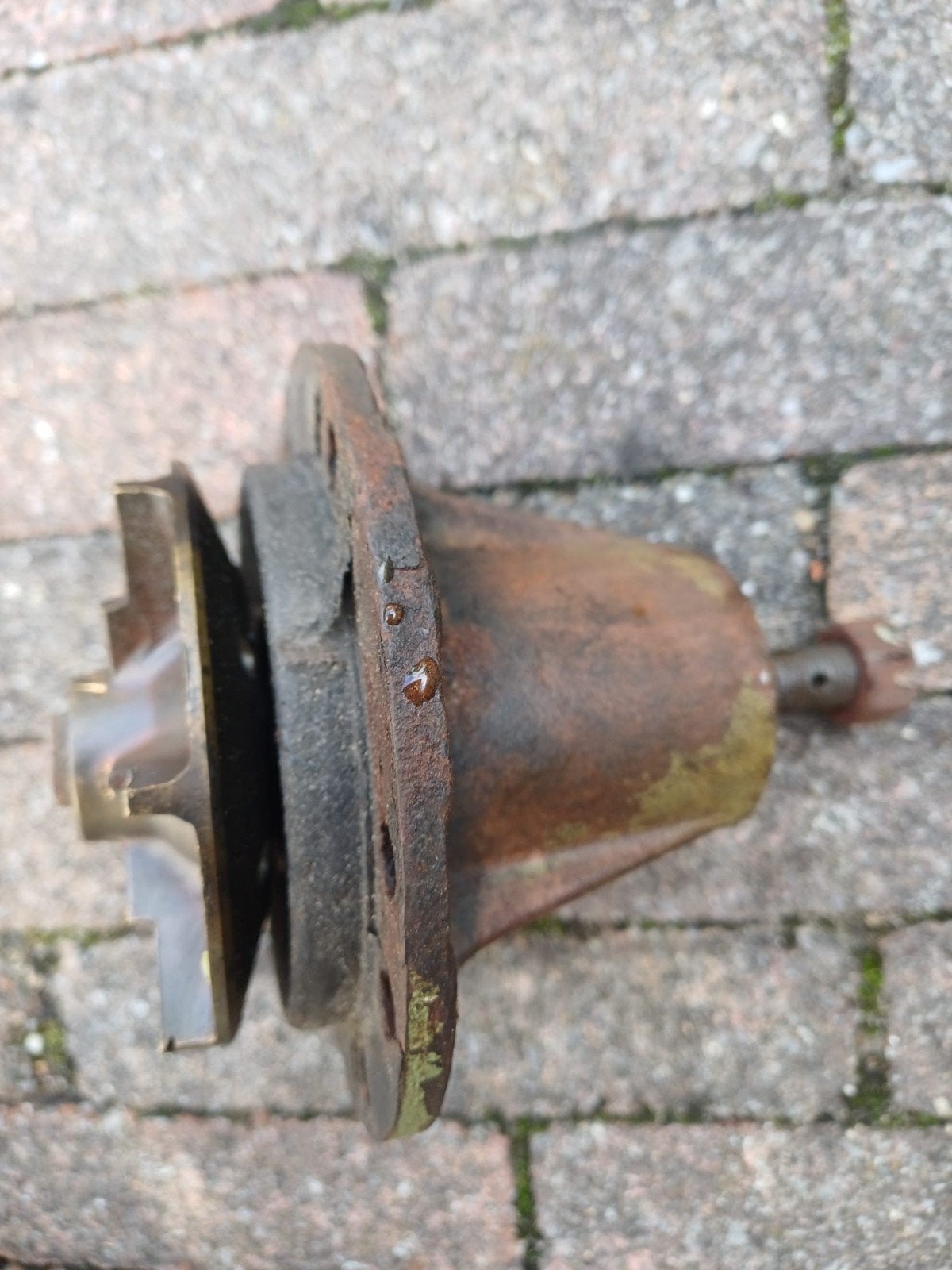 Waterpomp voor Daf 475/575 met reserve waaier, Ophalen of Verzenden, Gebruikt, Motor en Techniek
