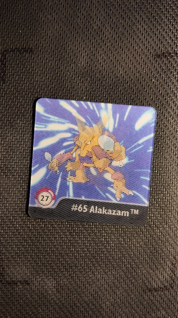 abra kadabra alakazam 27 lenticular artbox | Pokemon kaart, Ophalen, Losse kaart