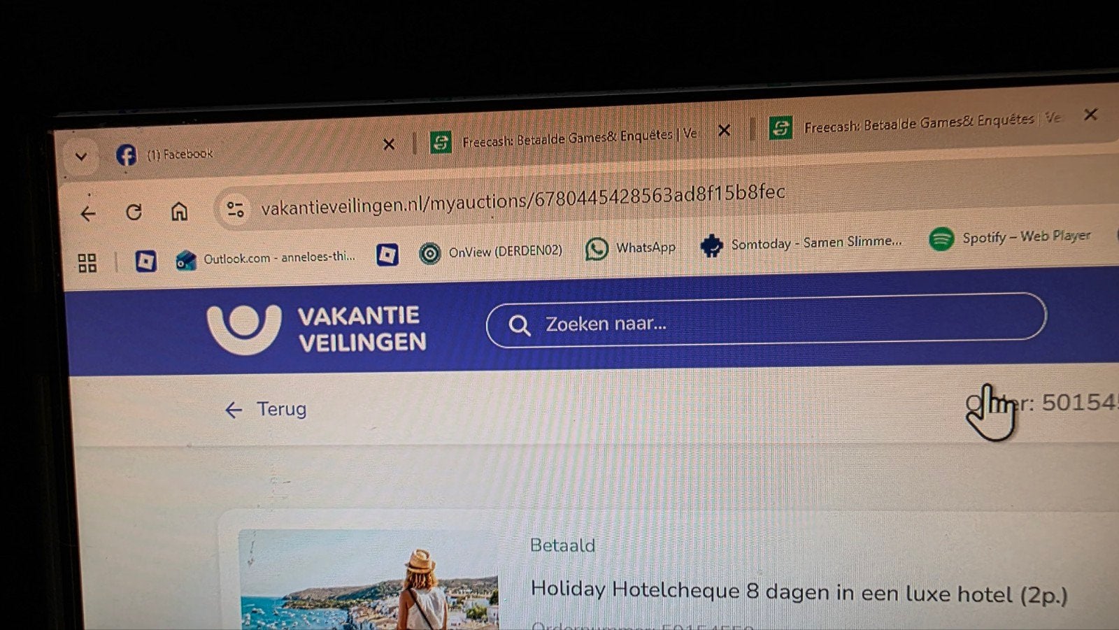Holiday Hotelcheque 7 nachten 2 personen | t/m 28-01-2027 |, Twee personen, Cadeaubon, Overige typen