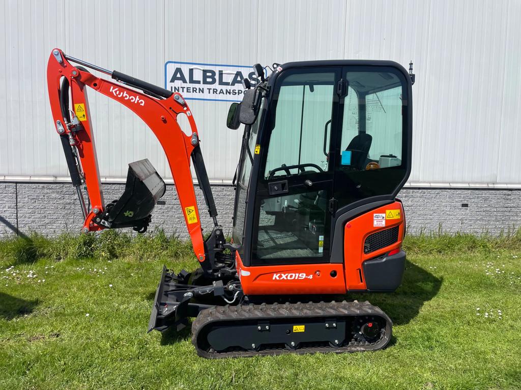 Kubota Kx019-4 graafmachine nieuw met 3 uur (bj 2023), Zakelijke goederen, Machines en Bouw | Kranen en Graafmachines, Kubota