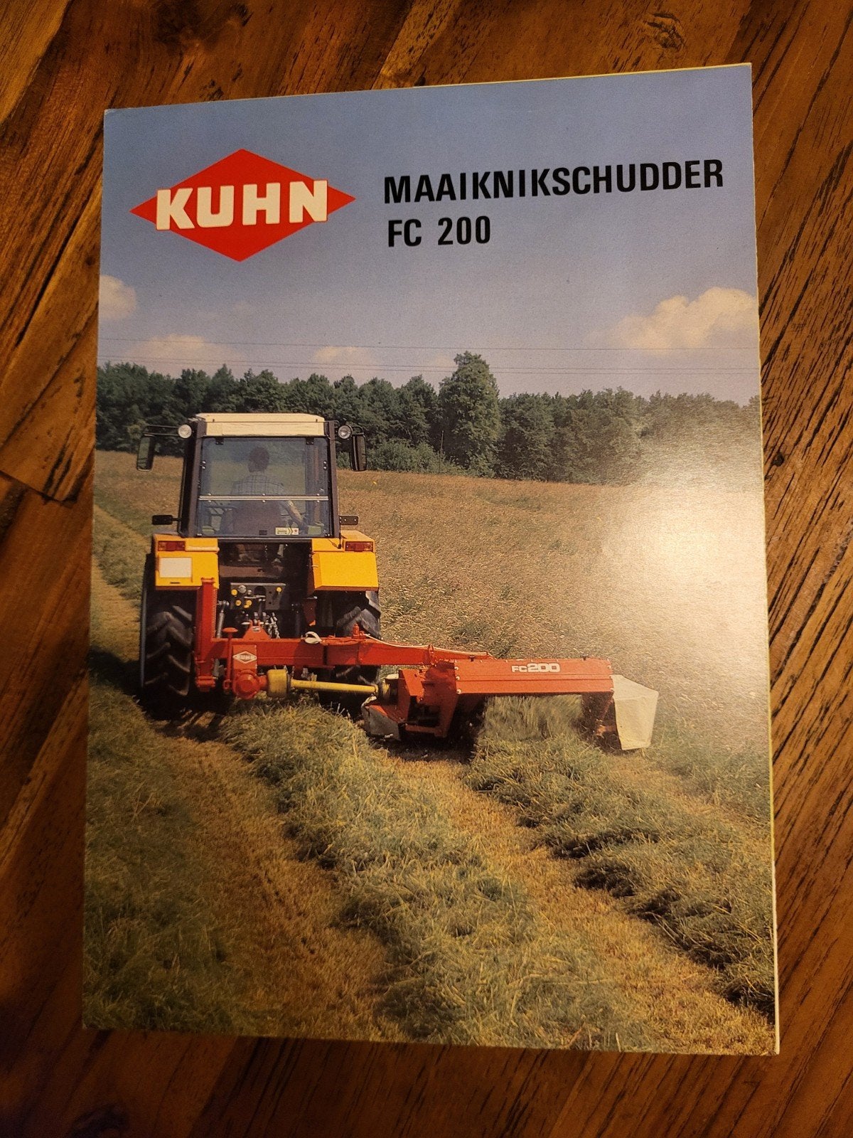 tractor folder Kuhn FC 200 maaiknikschudder, Ophalen of Verzenden, Zo goed als nieuw
