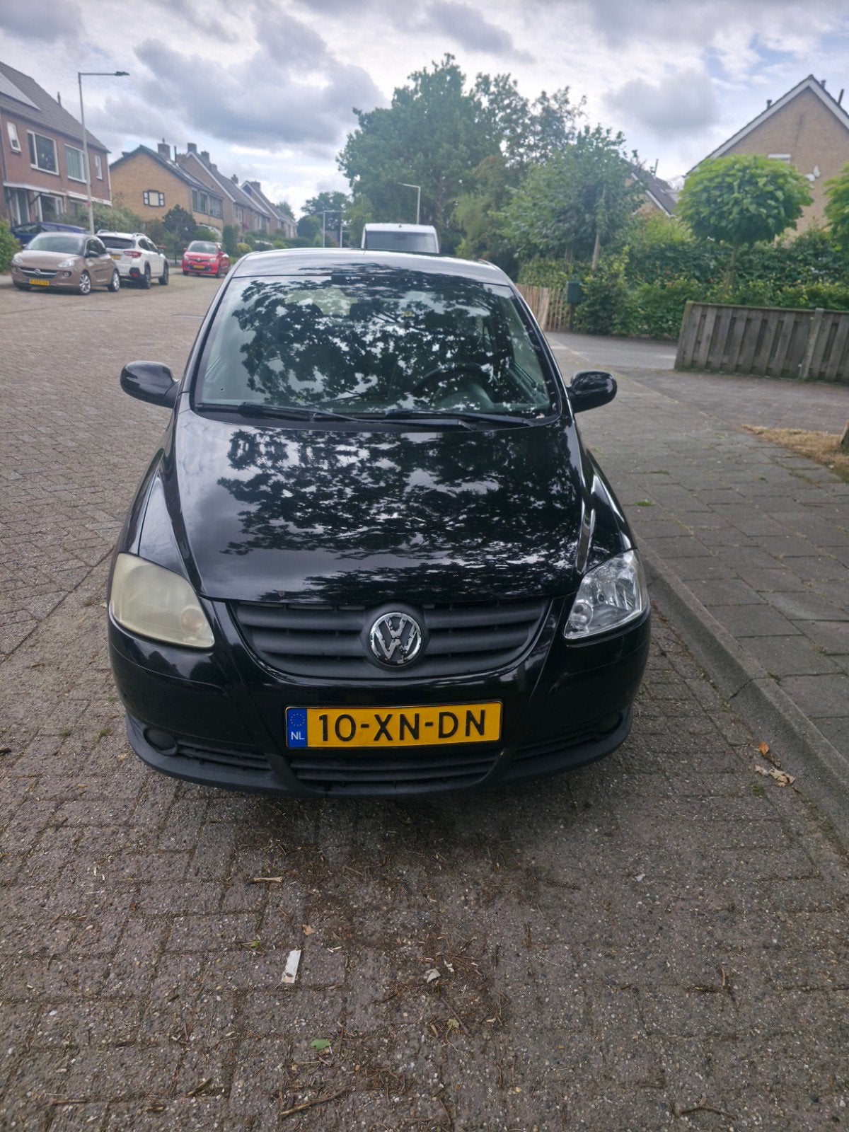Volkswagen Fox 1.2 40KW 2007 Zwart, Auto's, Volkswagen, Voorwielaandrijving, 4 stoelen, 1198 cc, Origineel Nederlands