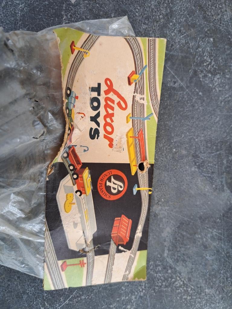 Luxor Toys rechte rails - set van 7, Ophalen of Verzenden, Gebruikt, Jongen of Meisje