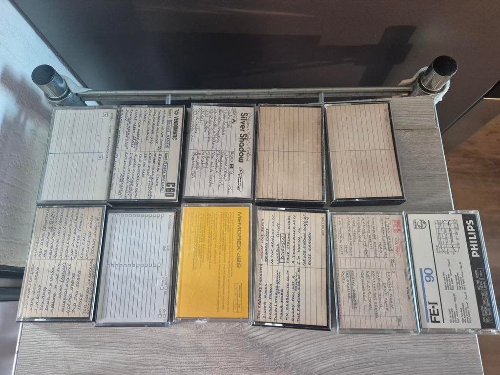 11 cassette bandjes, Cd's en Dvd's, Cassettebandjes, Ophalen of Verzenden, Overige genres, 2 t/m 25 bandjes, Voorbespeeld