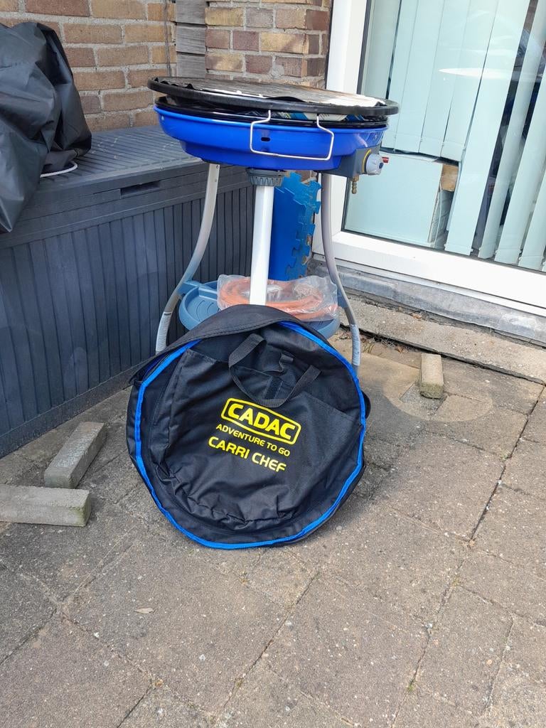 Cadac Carri Chef 2 BBQ/Skottelbraai met accessoires, Tuin en Terras, Gasbarbecues, Ophalen, Gebruikt, Cadac