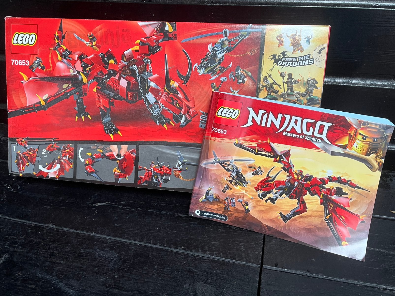 Ninjago masters of spinjitzu, Ophalen, Zo goed als nieuw
