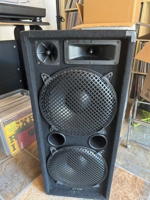 MAX Disco Speaker MAX212 1400W 2 stuks, Audio, Tv en Foto, Vloerstaande luidspreker, Ophalen of Verzenden, Zo goed als nieuw, 150 watt of meer