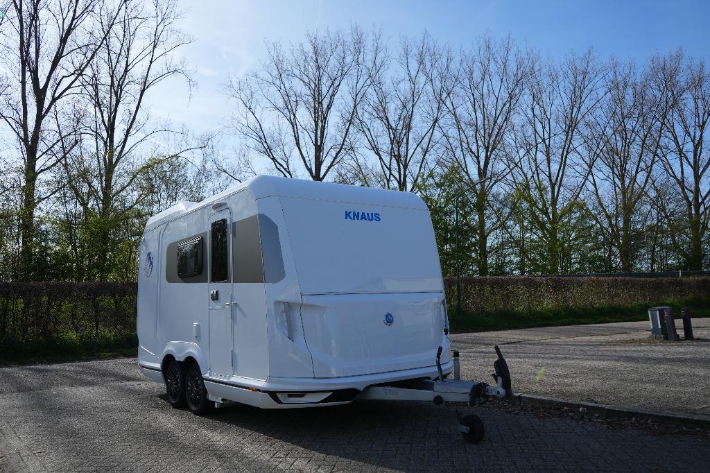 Knaus Deseo 400 TR 2019, Caravans en Kamperen, Caravans, Schokbreker, Bedrijf, Treinzit, Dwarsbed