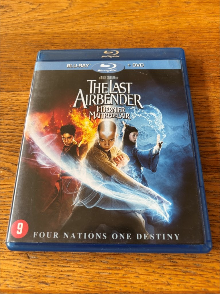 Blu-ray + Dvd The Last Airbender, Nederlands, Film, Ophalen of Verzenden, Blu-ray