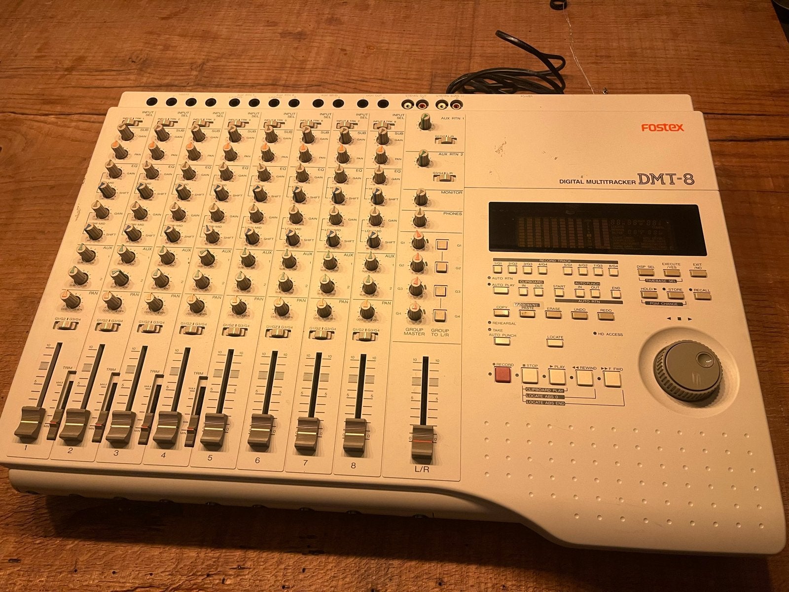Fostex DMT-8 Digitale Multitracker, Ophalen, Gebruikt, 5 tot 10 kanalen, Microfooningang